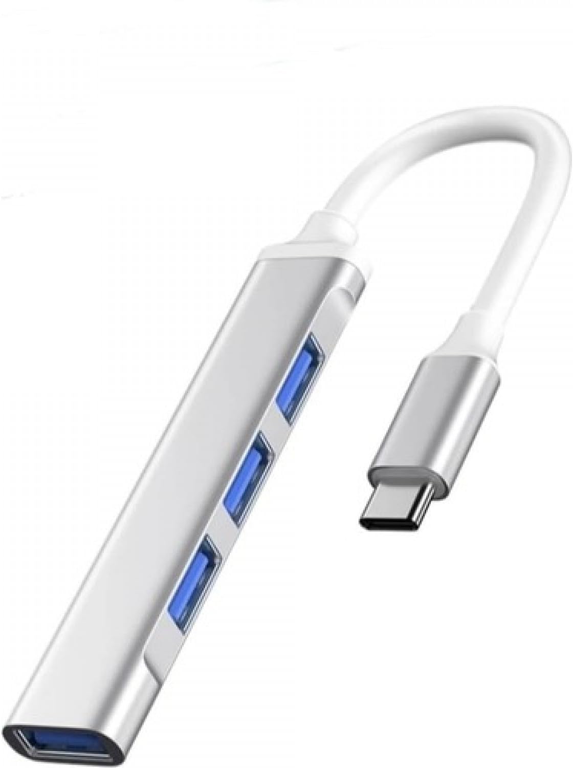 Type-c To USB Hub 4 Port Metal Usb Çoğaltıcı Macbook Uyumlu usb 3.0 Hub Otg Usb Adaptör Çoklayıcı