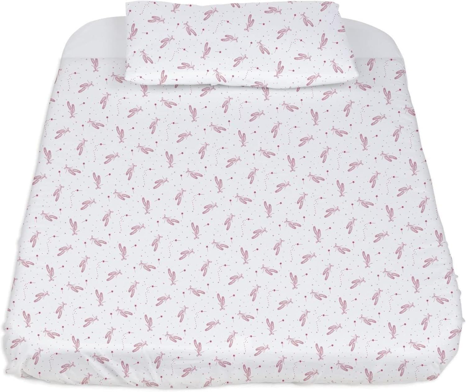 Sheet N2M Pink Ballet Nevresim Seti
