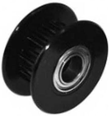 GT2 6mm 20 Diş Rulmanlı-5mm Kasnak - Siyah