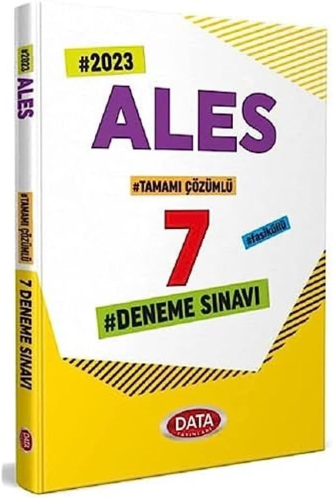 Yayınları 2023 ALES Tamamı Çözümlü 7 Deneme