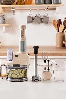 Mastermaid Prosteel 2000W Mutfak Robotu, Soft Cream