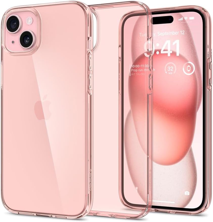 iPhone 15 Plus Kılıf Crystal Flex Rose Crystal - ACS06458