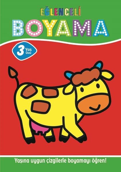 Boyama 3 Yaş Üstü (4'lü Pastel Boya Hediyeli)