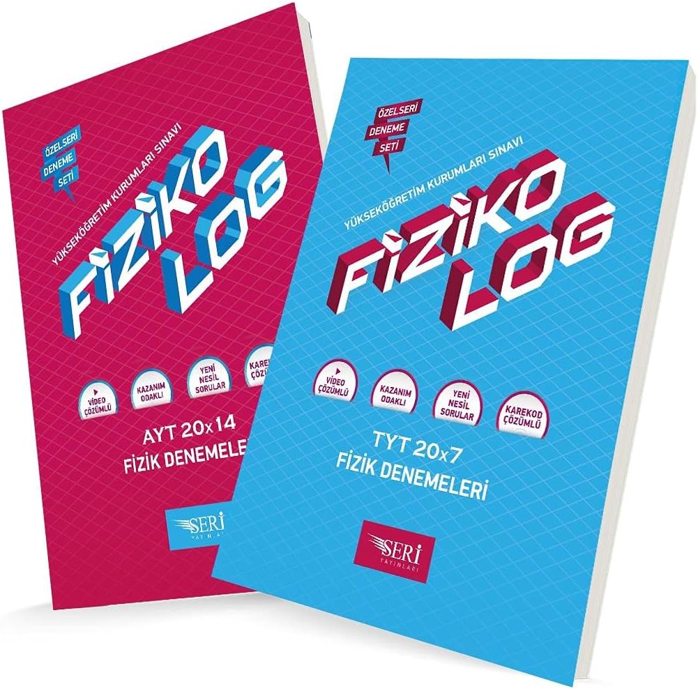 AYT 20x14 ve 20x7 Fizikolog Fizik Denemeleri (Kapak Değişebilir)