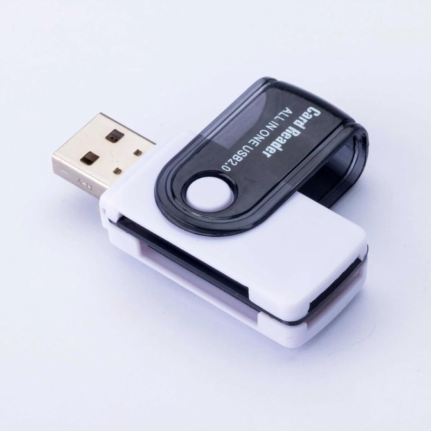 için USB SD Kart Okuyucu, USB Adaptörüne USB 2.0 Mikro SD Kart, MS Duo/Micro MS Kart Okuyucu, Kamera Hafıza Kartı Okuyucu, PC/Dizüstü Bilgisayar için Kart Okuyucu (Siyah)