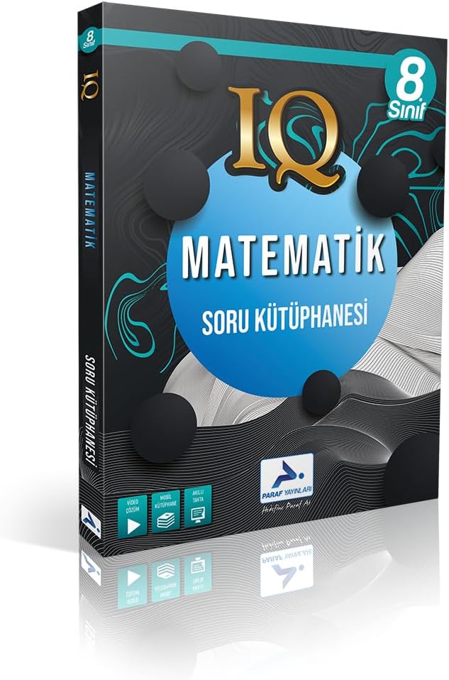 Yayınları Paraf 8.Sınıf Matematik Iq Soru Kütüphanesi