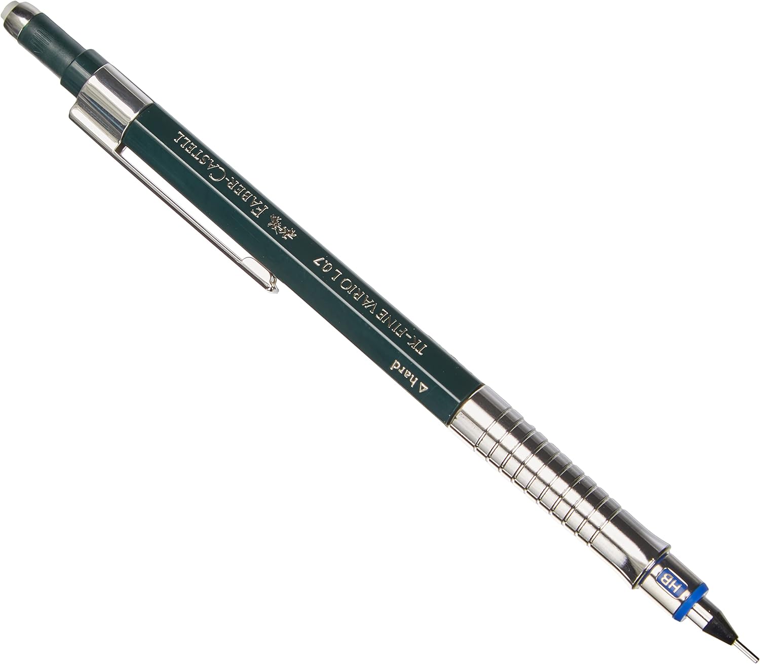 Vario Lüx Versatil Kalem, 0.7mm Uç, Sertlik Ayarlı, Metal Uç, Silgili, Ergonomik Tutuş, Yeşil