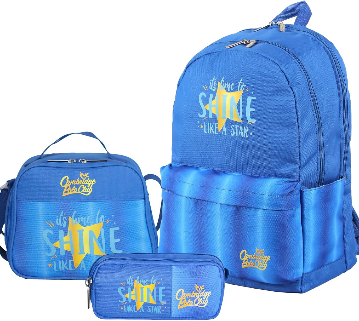 Polo Club Star Çift Ana Bölmeli Unisex Çocuk İlkokul Çanta Set