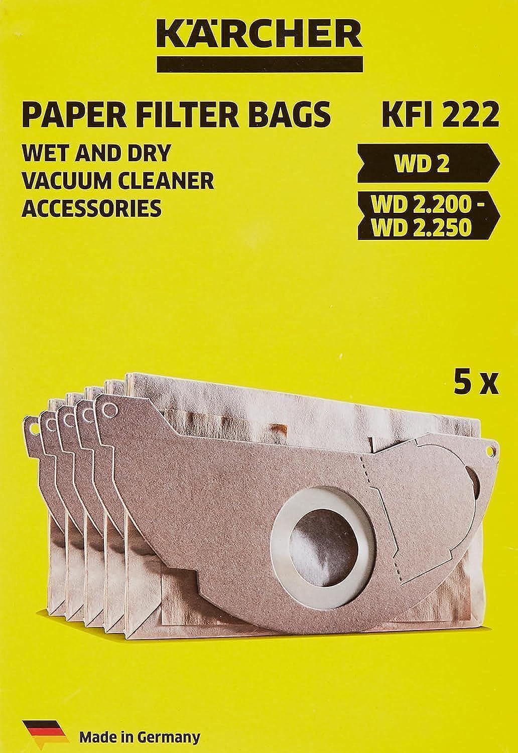 Kağıt Toz Torbası, Cartridge Filter Ve Wd 2, Kağit Filtre A 2004-2024-2054, 69043220, Sarı