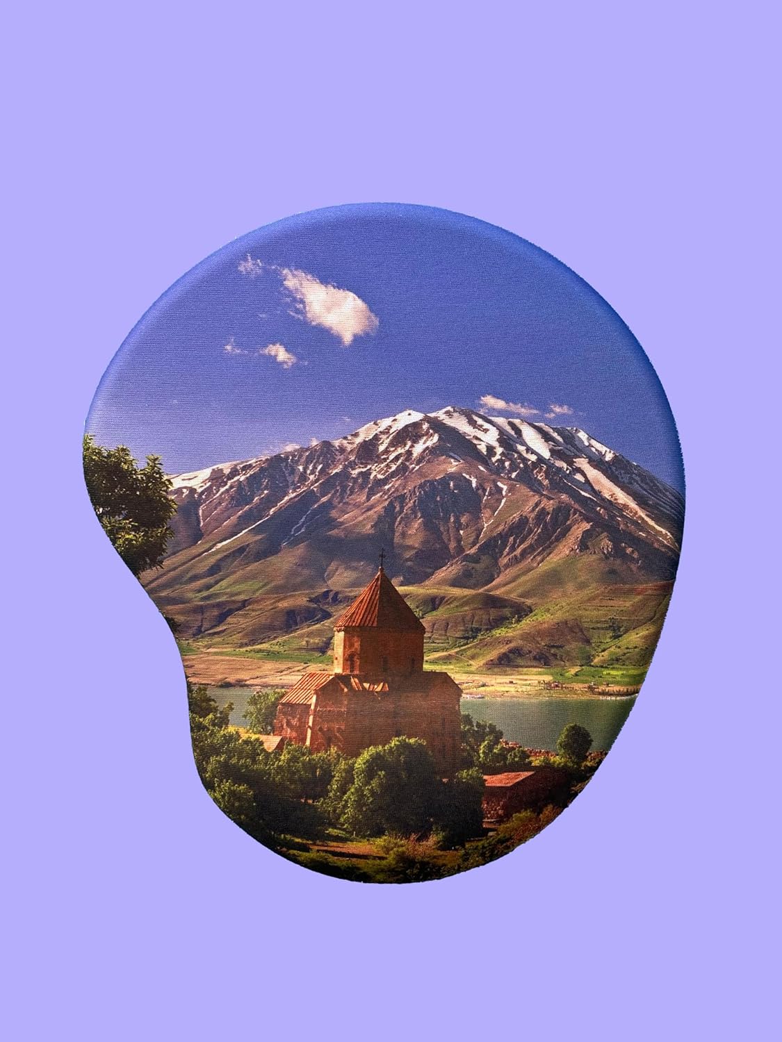 SHOP Türkiye Serisi - Akdamar Kilisesi Baskılı Bilek Destekli Mouse Pad