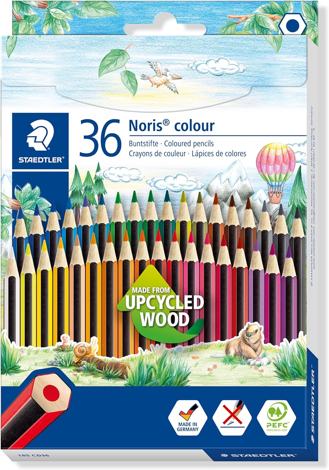 185 Cd36 Noris Kuru Boya Kalemi 36&apos;lı