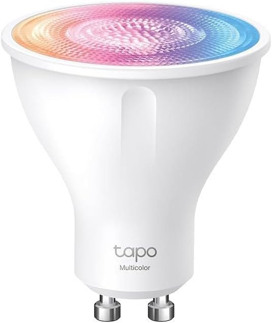 Tapo L630, Ayarlanabilir Parlaklık, Çok Renkli, GU10 Lamba Tabanı, Uzaktan Kumanda, Enerji Tasarrufu, Alexa ve Google Home ile Çalışır, Hub Gerektirmez, Akıllı Wi-Fi Spot Işığı