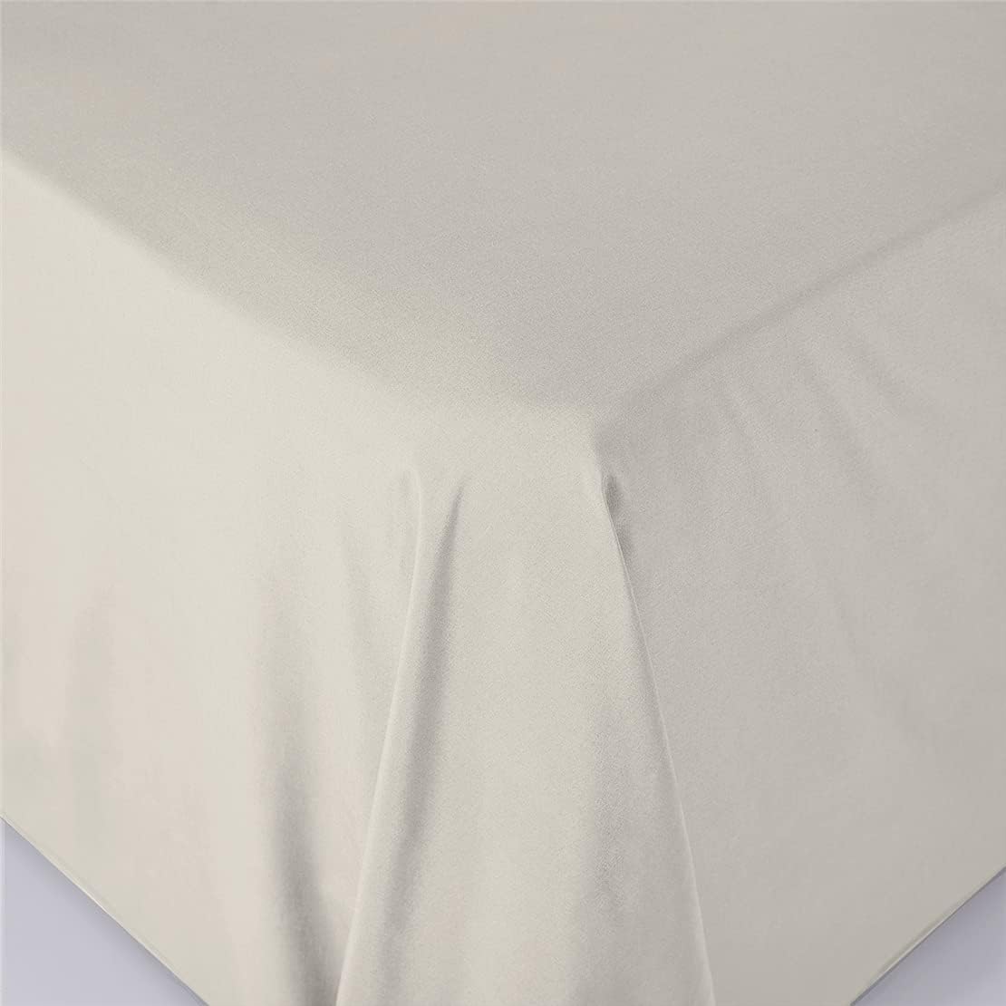Ekstra Çift Kişilik Lastikli Çarşaf 200x200 cm, Ekru