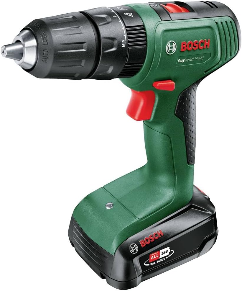 EasyImpact 18V-40 in Systembox + 241 Ac (2 x 1,5Ah + AL1810CV)