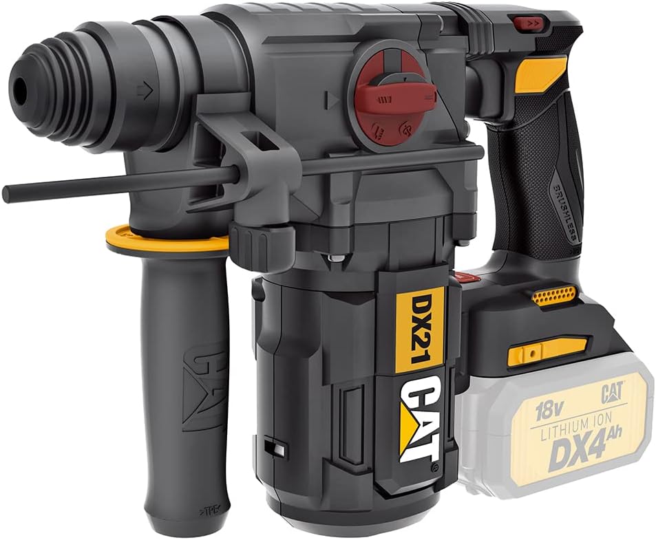 DX21B 18Volt 2.2J Kömürsüz Profesyonel SDS-Plus Pnömatik Kırıcı/Delici (Akü Dahil Değildir)