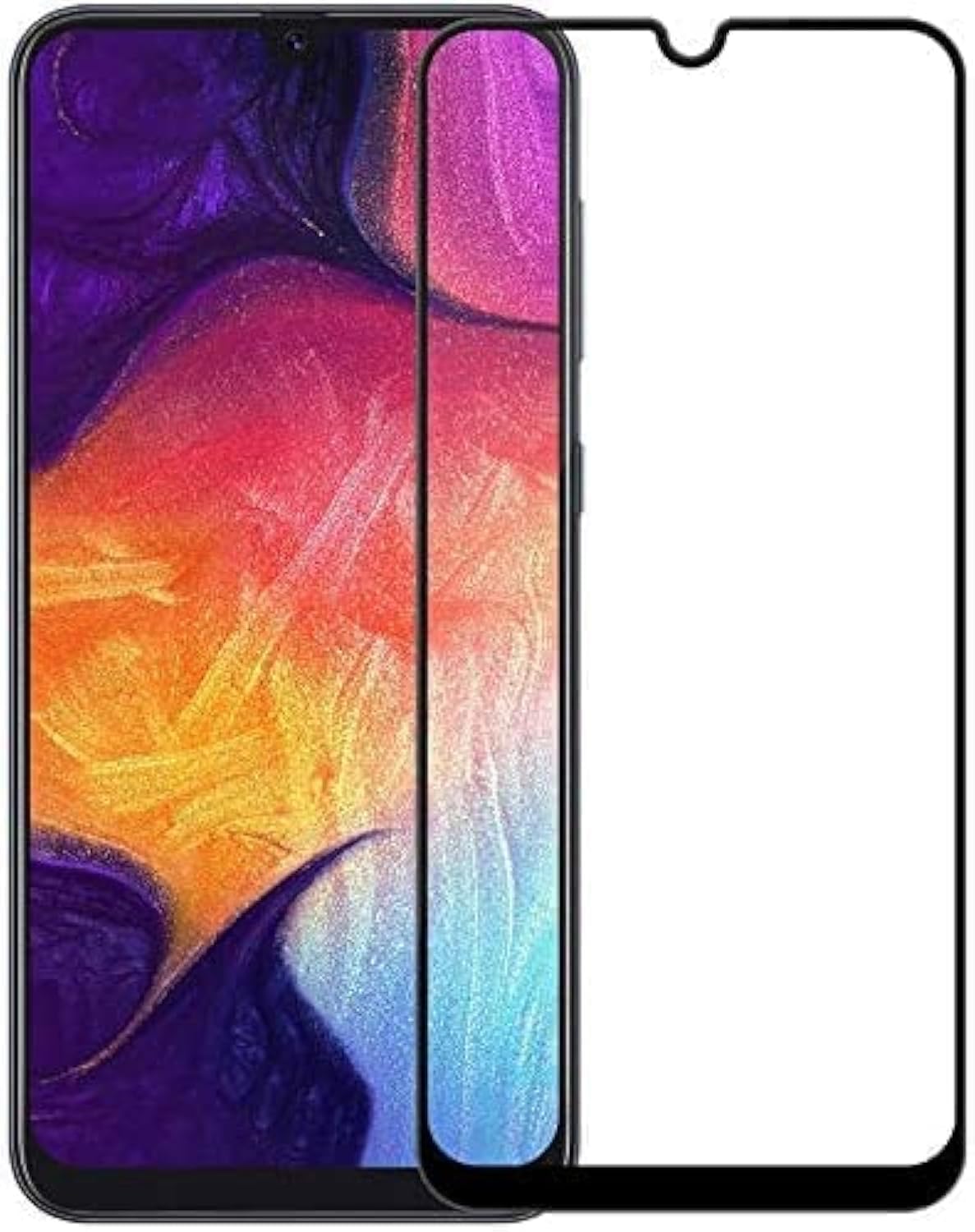Trend  A13 için Ekranı Tam kaplayan Full Cam 5D Ekran Koruyucu Kırılmaz Cam Full Cover Tam koruma