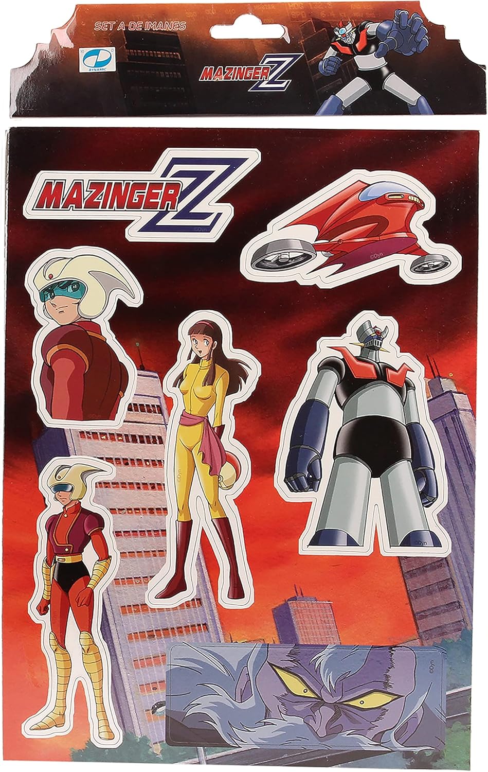 Toys Mazinger Z Magnet Set A Mazinger Magnet Seti