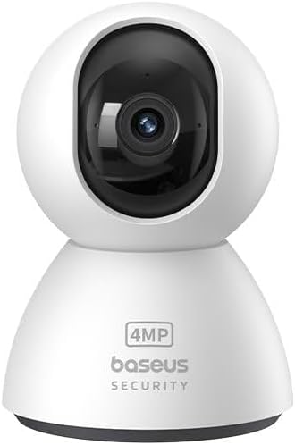 Security P1 İç Mekan Wi-Fi Kamera, AI Algılama, 360° Pan, Gece Görüşü, 256 GB&apos;a Kadar MicroSD ve Google ve Alexa ile Çalışır,Yapay Zeka Hareket Algılama,Bebek Ağlaması Algılama,Çift Yönlü Ses
