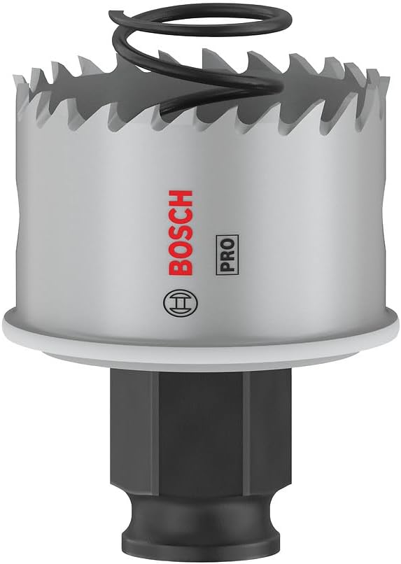 1 x Pro Sheet Metal Power Change Plus Delikli Testere (Paslanmaz Çelik Levhalar, Çelik Levhalar, Ø 40 mm, Profesyonel Aksesuar Döner Matkap/Sürücü)