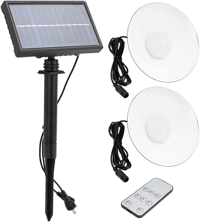 2 Lambalı İç Ve Dış Mekan Kullanımına Uygun, Solar Güneş Enerjili Tavan Aydınlatması, Beyaz Led, IP65 Su Geçirmez, Karavan, Teras, Veranda, Balkon Sarkıt Led Işık, Bahçe Armatürü