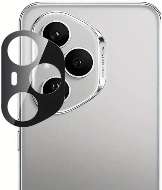 400 Pro İle Uyumlu Temperli Siyah Sert Cam Lens Kamera Koruyucu (KAMERAYI ETKİLEMEZ)