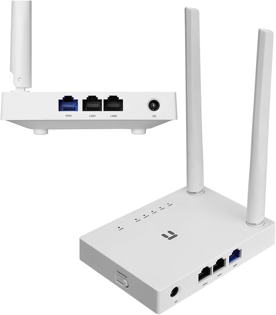 Lua Netis W1 300 Mbps 2.4GHz Kablosuz Router - Repeater - Access Point - Wisp Smart