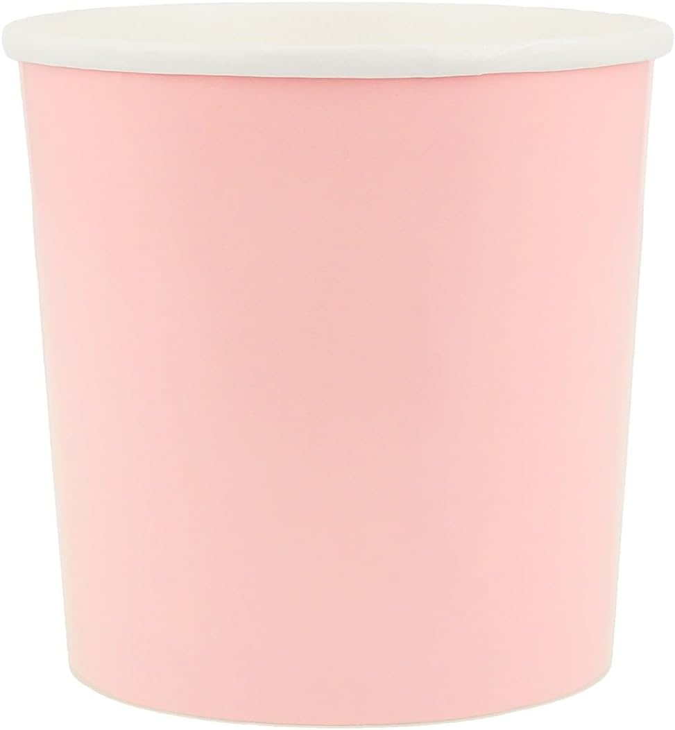 Meri - Cotton Candy Pink Cups - Pamuk Şeker Pembesi Bardaklar (x8)