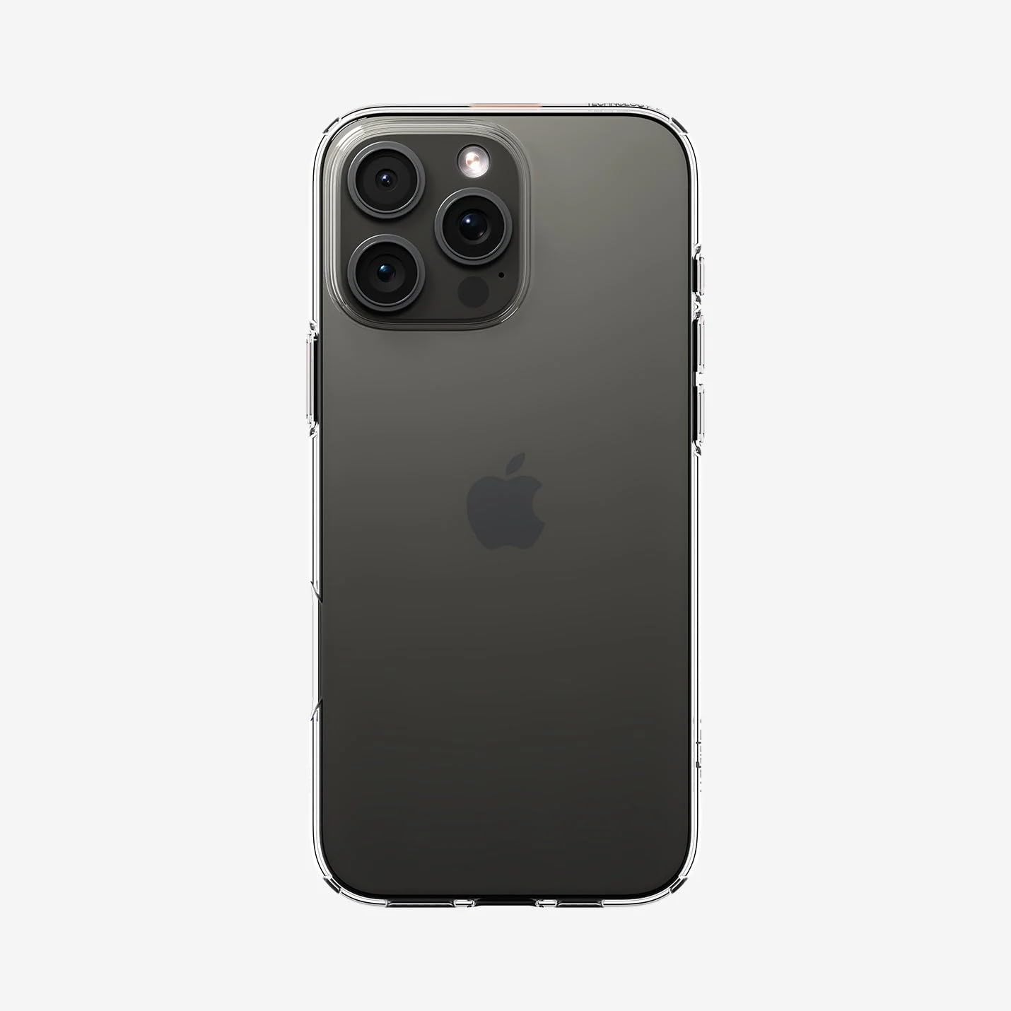 iPhone 16 Pro Max ince Kılıf Crystal Flex Sararma Karşıtı DuraClear™ Hava Kanalı Teknolojisi™ Askeri Sınıf Koruma Rose Crystal Şeffaf Kapak - ACS08027