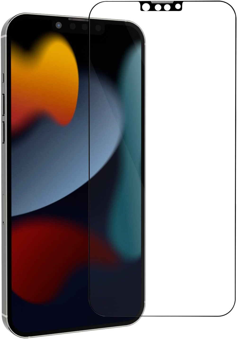 iPhone 11 uyumlu Explosion-Proof 18D Toz Geçirmez Hayalet Ekran Koruyucu Seramik Kırılmaz Cam - PARLAK YÜZEY (iPhone 11)