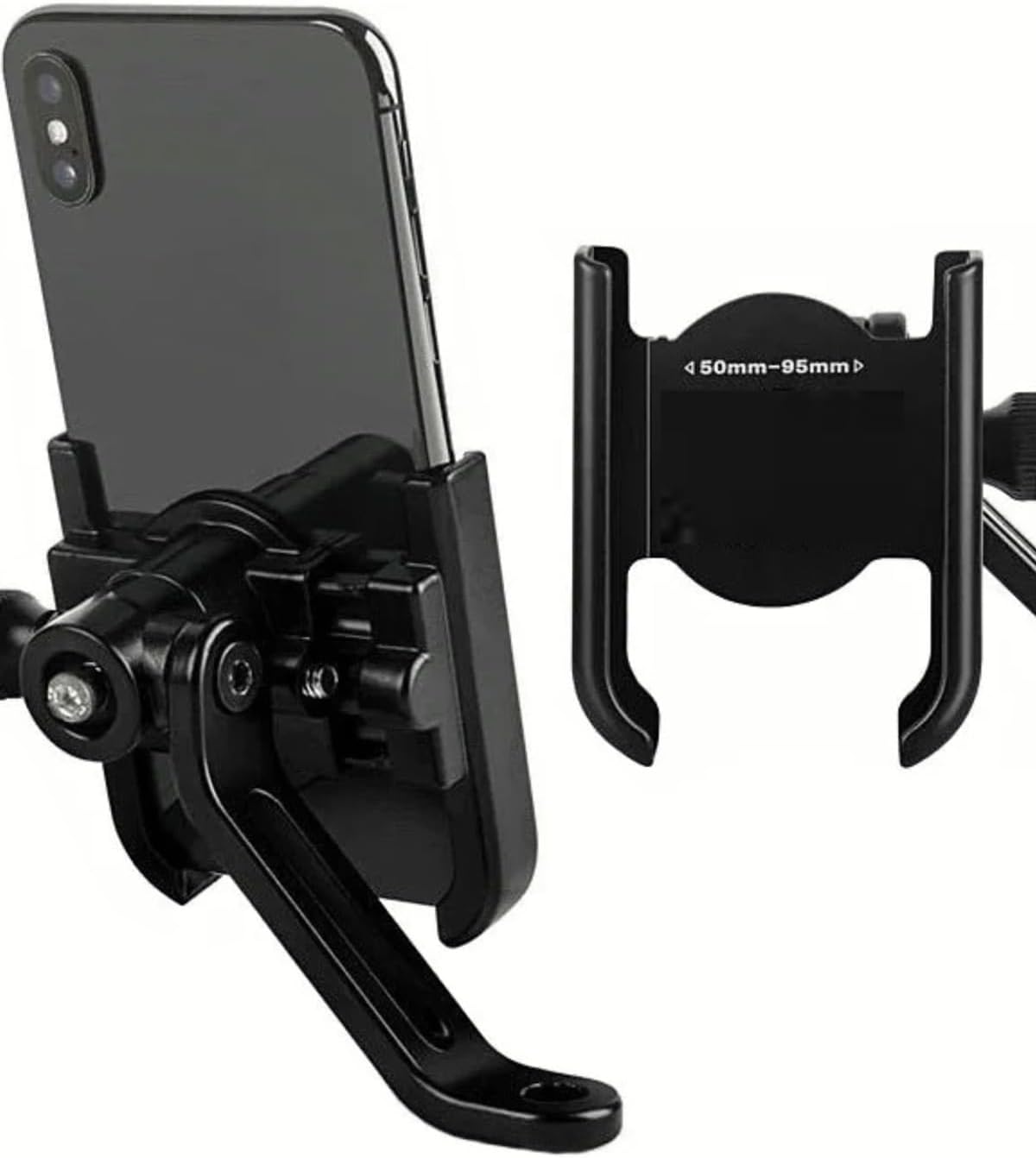 Metal Motosiklet Mobilet Motorsiklet Motor Bisiklet Scooter Cep Telefonu Tutacağı Tutucu Standı