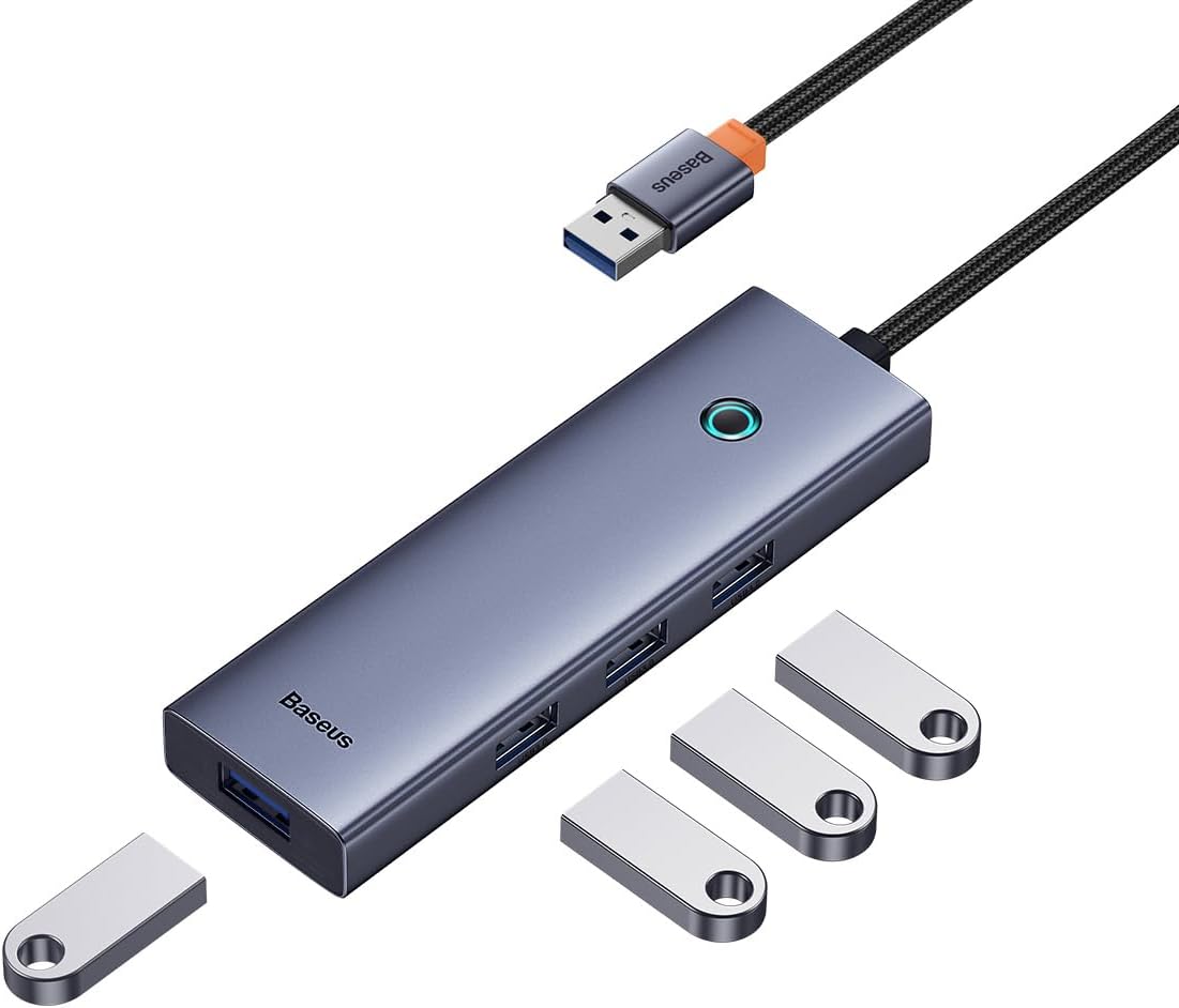UltraJoy Series 4-Port HUB Space Grey（USBA to USB3.0 * 4）