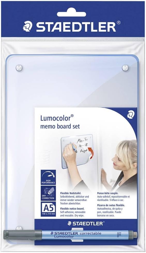 641 Mb Lumocolor Memo Board Set 210 X 148 mm