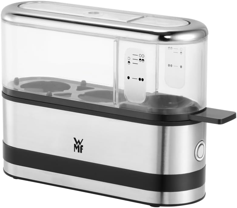 Kitchenminis Çelik 2&apos;li Gümüş Yumurta Pişirme Makinesi