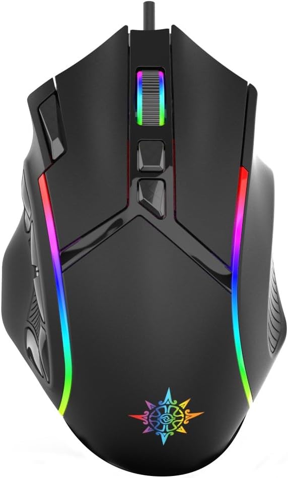 IMG-351T Empousa RGB Led 12800 Dpi Gaming Mouse,12 Adet Programlanabilir Tuş,1000Hz, 8 Milyon Tuş Ömrü, Xlarge Boyut, Çıkarılabilir Ağırlık