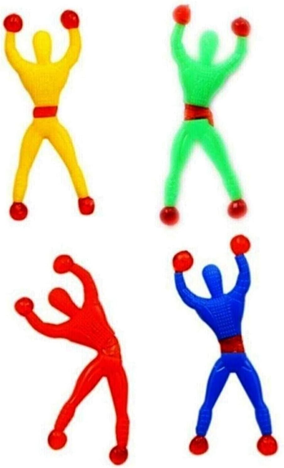 Yapışan ve Duvara Yapışan 4&apos;lü Ninja&apos;lar 9cm.