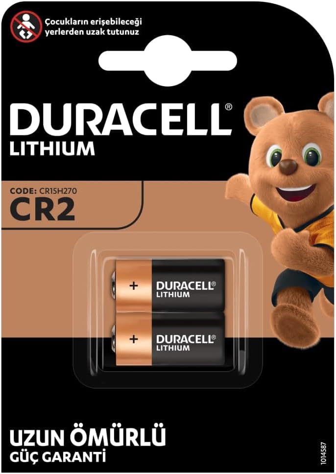 CR2 Yüksek Güçlü Lityum Pil (2’li Paket) 3V (CR15H270) – Uzun kullanım ömrü garantili – Alarm Sistemi Dedektörlerinde, LED Işıklarda Kullanım – 10 Yıl Depolama Ömrü Garantisi - Sızıntı Önleme