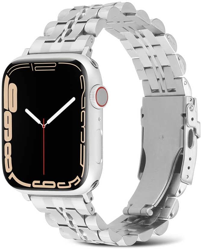 ​​​ İle Uyumlu Watch 38mm/40mm KRD-54 Metal Kordon Gümüş