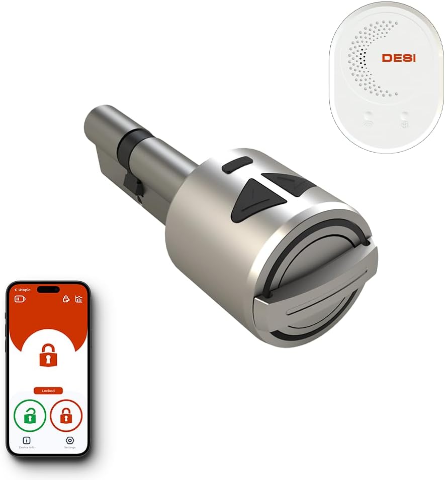 Utopic R Akıllı Kilit IOS/Android Uyumlu & Akıllı Köprü
