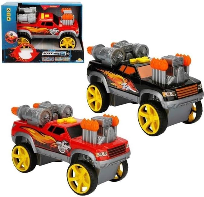 Sesli Işıklı Motorize Rocket Pick Up Araç 23 Cm