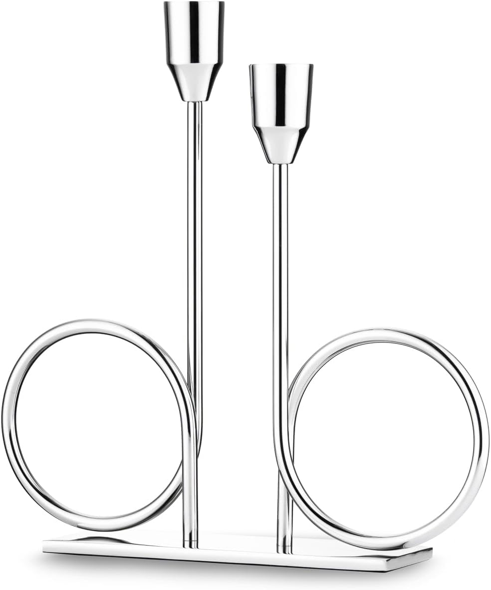 Alula Stand Şamdan Silver