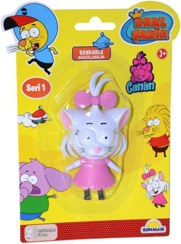 02971 Kral Şakir Bendable Bükülebilir Figür Canan 11 cm