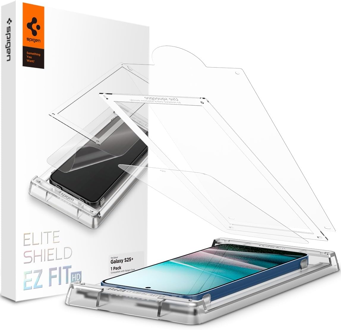 Galaxy S25 Plus Ekran Koruyucu Film Kolay Kurulum Elite Shield EZ Fit HD - AFL09087