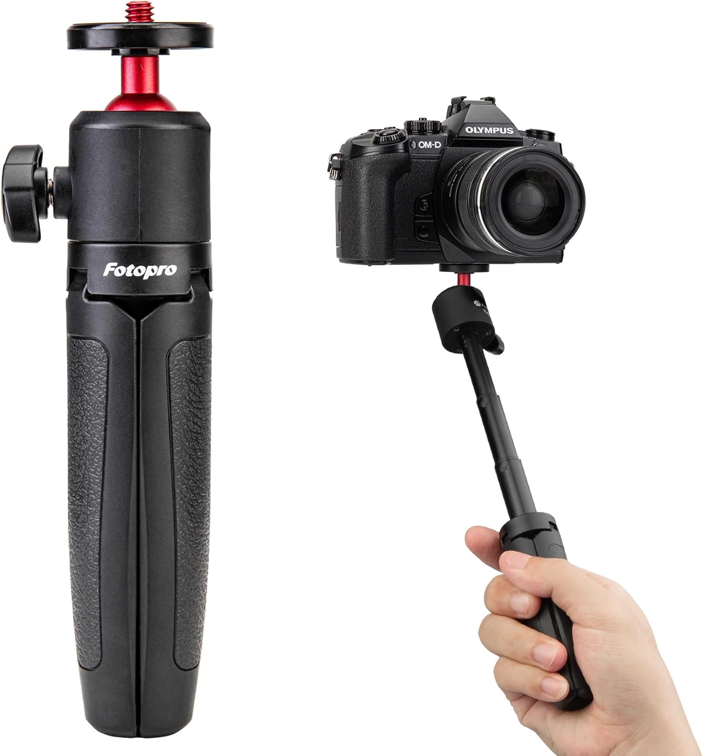 Kompakt Kamera Tripod, Mini Tripod, 1/4 inç Vida, Taşınabilir Seyahat Tripodu Akıllı Telefon Sony Canon için