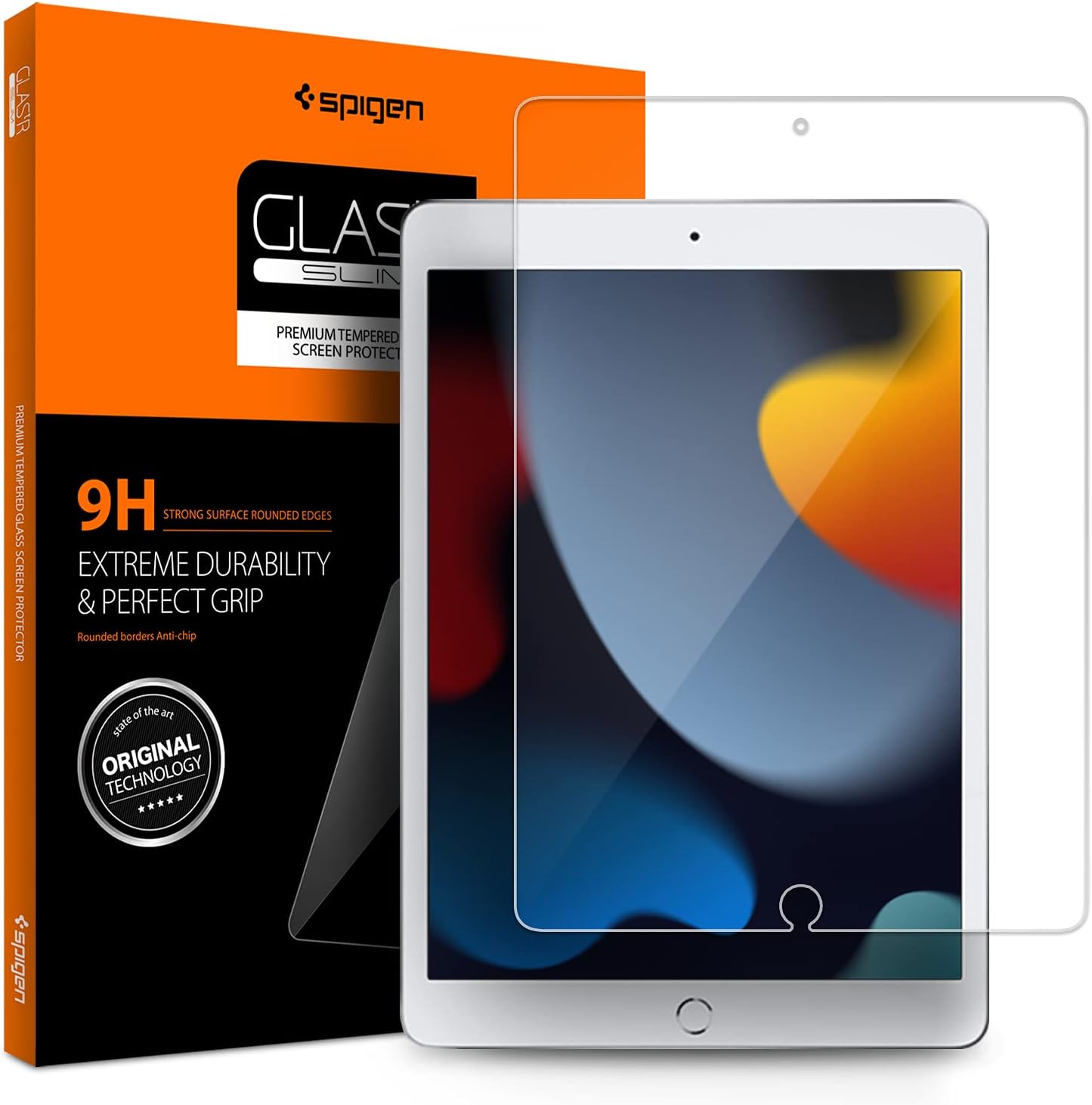 iPad 10.2" 9.Nesil (2021) / 8.Nesil (2020) / 7.Nesil (2019) Cam Ekran Koruyucu Glas.tR Slim - AGL00236