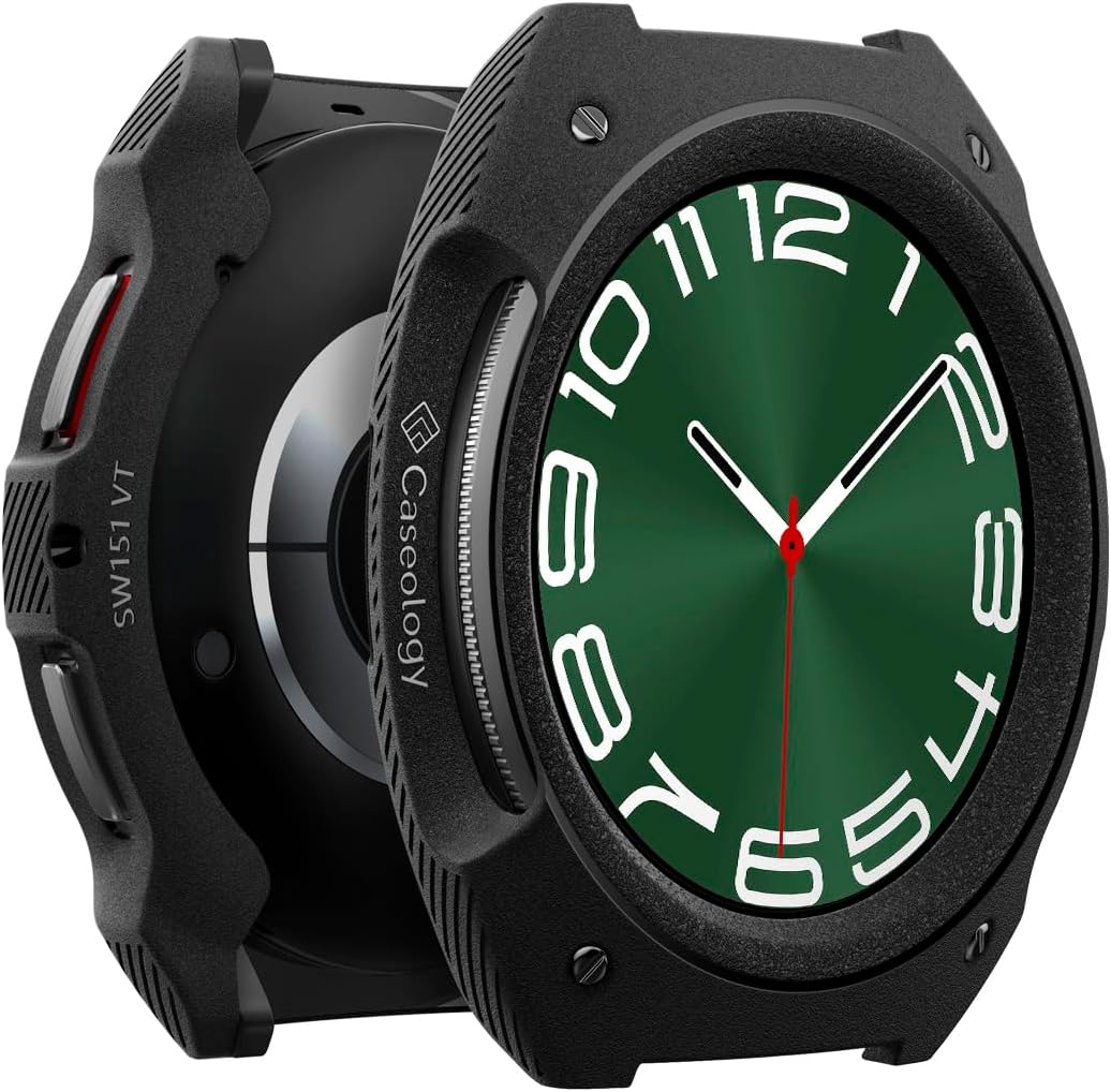 Spigen Galaxy Watch 6 Classic (47mm) Kılıf Vault Matte Black - ACS06491