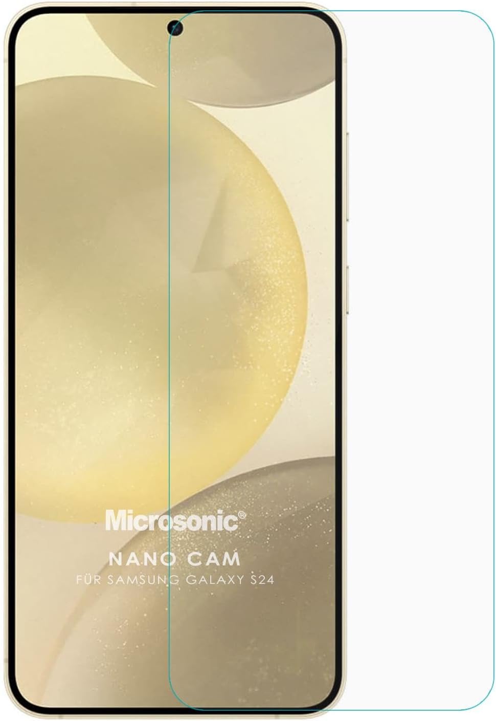 Galaxy S24 FE Nano Glass Cam Ekran Koruyucu [Galaxy S24 FE ile Uyumlu Ekran Koruyucu - Şeffaf]