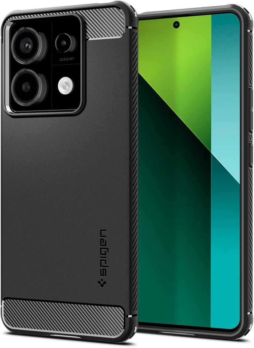Xiaomi Redmi Note 13 Pro 5G / POCO X6 5G Kılıf Rugged Armor Matte Black - ACS07254