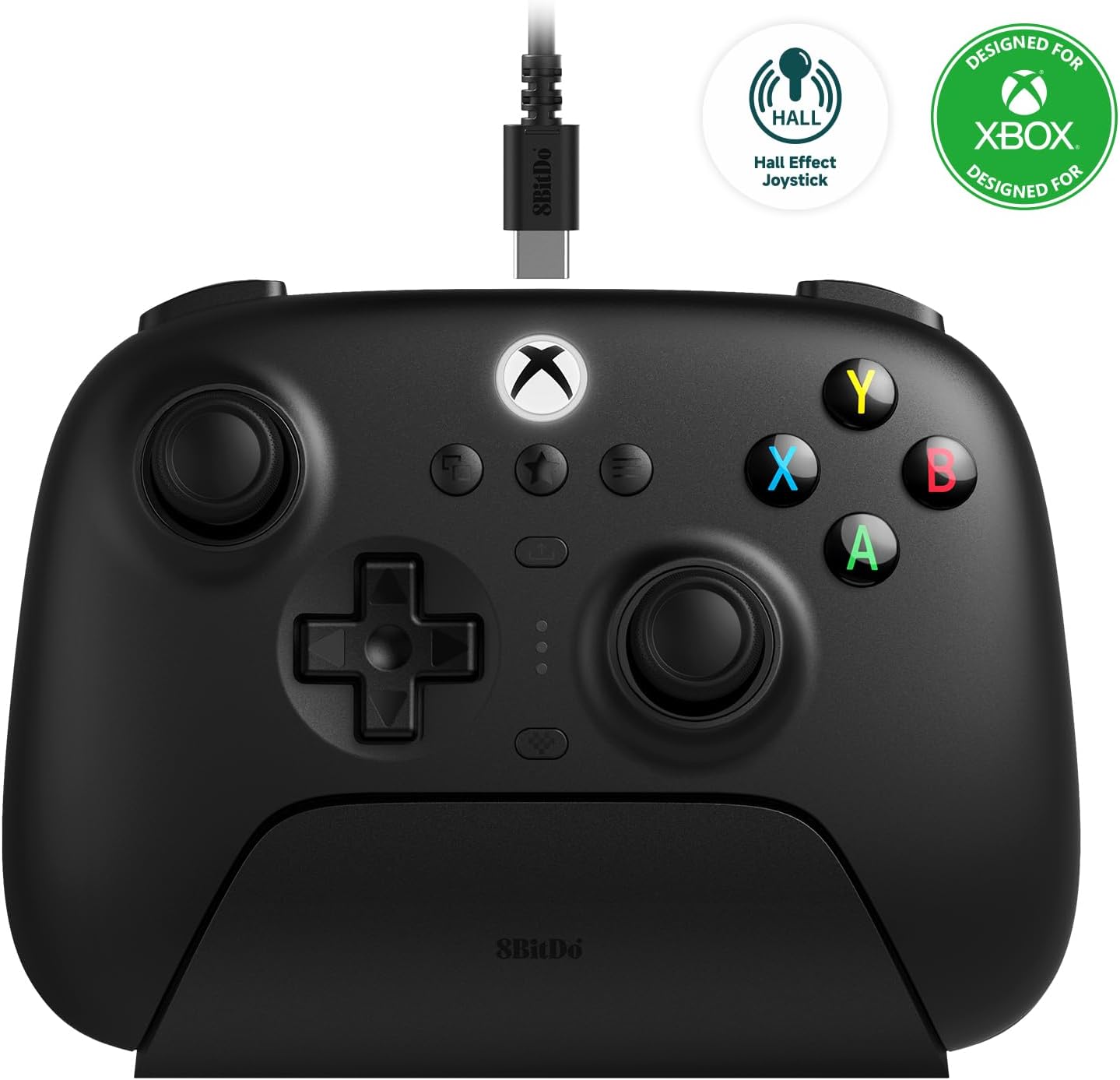 Ultimate 3-Mode Controller, Hall Effect Joysticks, Pro Back Buttons, Wired Only for Xbox Series X|S & Xbox One, Compatibility with , Windows & Android, Officially Licensed (Black)