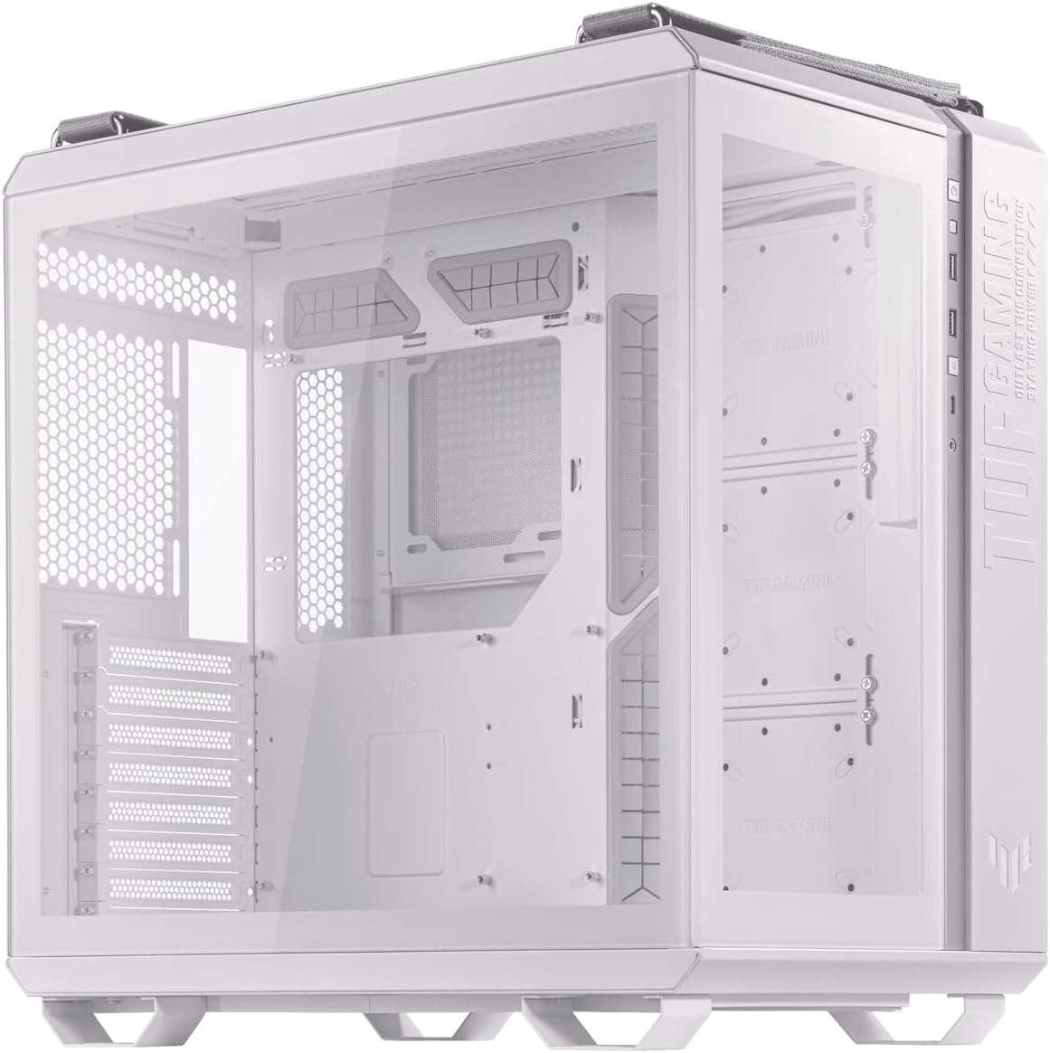 Tuf Gaming Gt502 Panaromik Temperli Cam USB Type-C Atx/Micro-Atx/Mini-Itx Beyaz