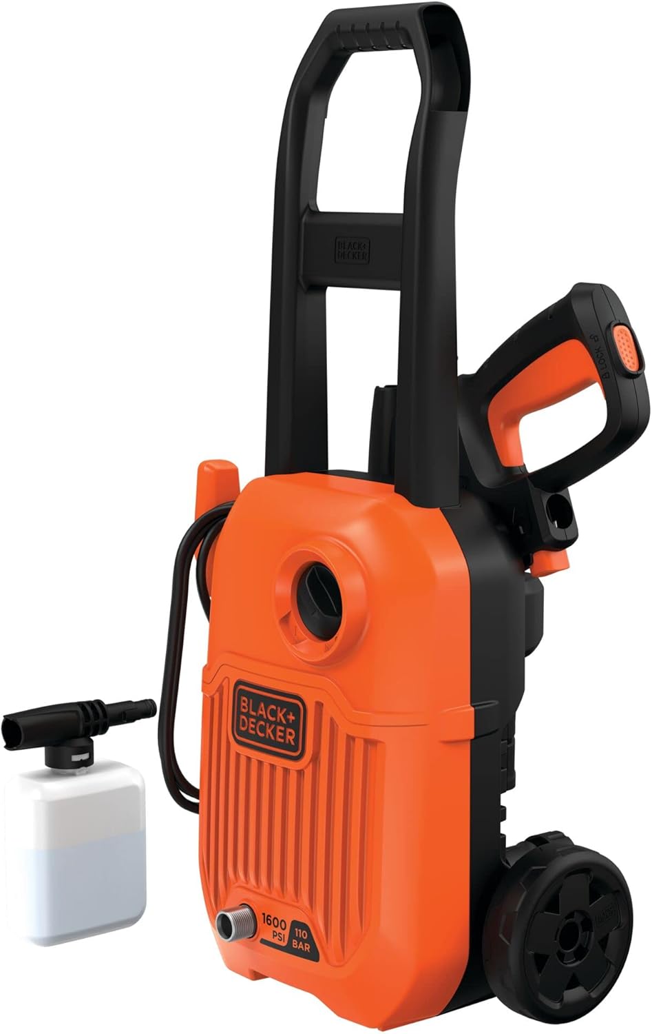 + Decker BEPW1300L-QS Basınçlı Yıkama Makinesi Turuncu Siyah